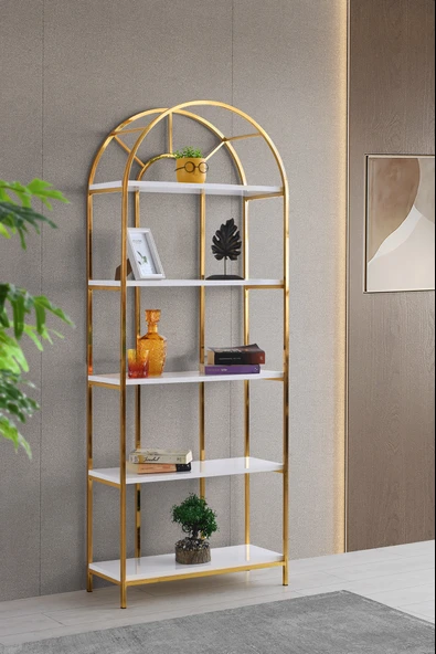 Mek No: 9 Kitaplık 70'Lik Gold