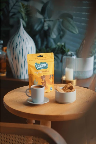 Humm Organic Organik Ballı Kinoalı Kurabiye 55g X 6 Adet - 3