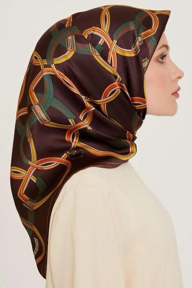Armine E24KA9203D0385 Dj Saf İpek Eşarp 9203D (T) - Resim 2