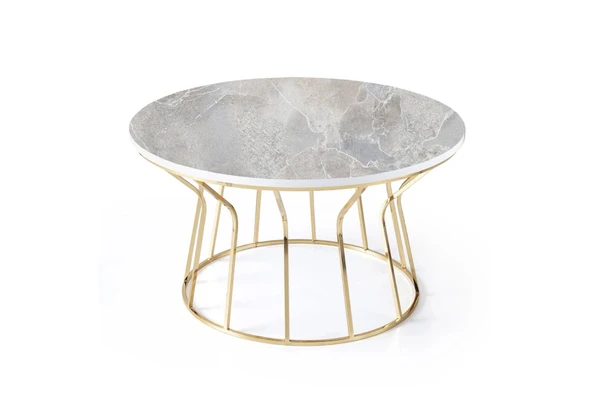 Vazo Orta Sehpa, Gold, Rambla - 2