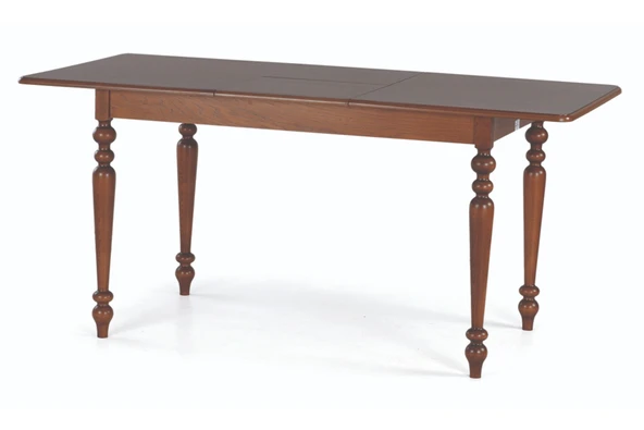 Alzando Masa Ve Çapraz Döşemeli Sandalye Takımı, Ceviz Ceviz, 125X80 - 5