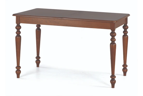 Alzando Masa Ve Çapraz Döşemeli Sandalye Takımı, Ceviz Ceviz, 125X80 - 3