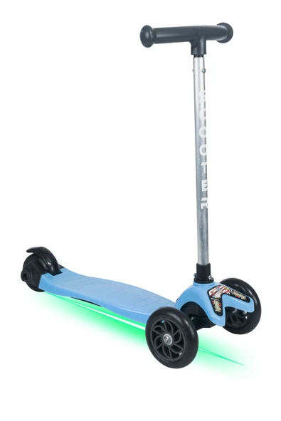 TOİS ColorWase Led Işıklı 4 Kademe(50-65 cm) Ayarlanabilir 3 Tekerlekli Scooter - 2