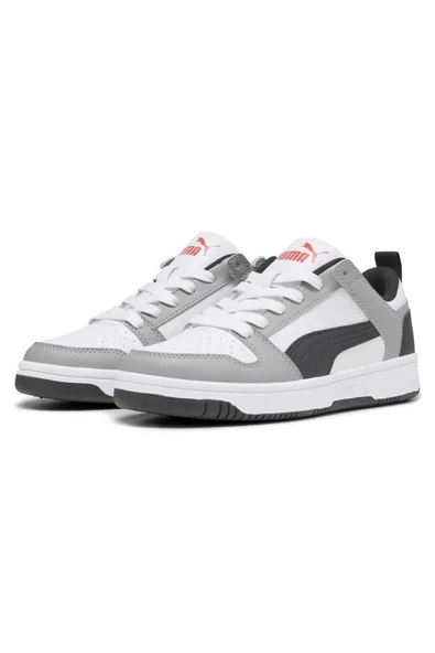 Puma Rebound Layup Lo SL Çocuk Spor Ayakkabı 37049020 - Resim 3