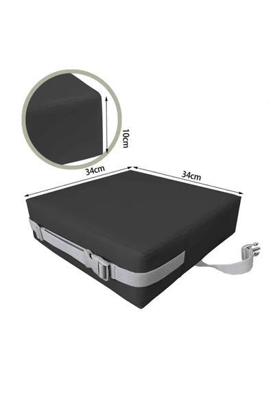 RevuBaby PRO SOFT Yemek Masası için Sandalye Yükseltici Minder 34X34X10 CM - 2