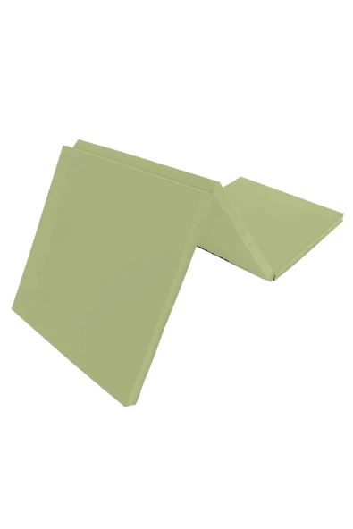 RevuBaby Üç Katlı Katlanabilir Kalın Spor Egzersiz Matı Temel Egzersiz Minderi Pilates Minderi 4CM Kalınlık