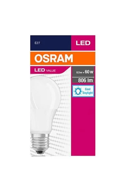 Osram Ledvance Value CLA 60 2700 E27 8,5W Günışığı Led Ampul - 2