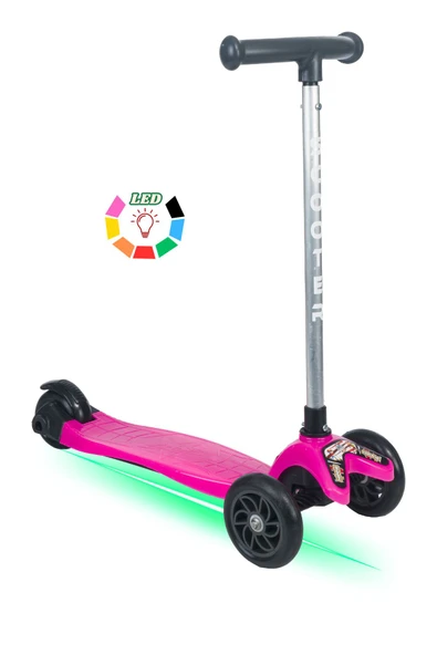 TOİS Colorwase Led Işıklı 4 Kademe(50-65 CM) Ayarlanabilir 3 Tekerlekli Scooter 3 Yaş - 2