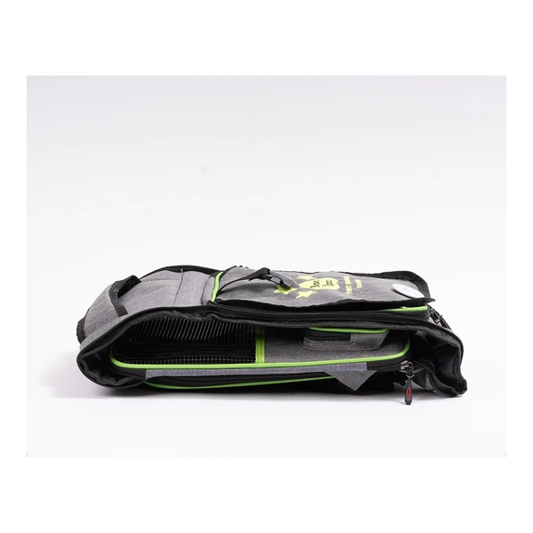 Brave Paws Kedi ve Köpek Taşıma Çantası Açılabilir Fileli Katlanabilir Yıkanabilir Plastik Fileli (MOR) - 6