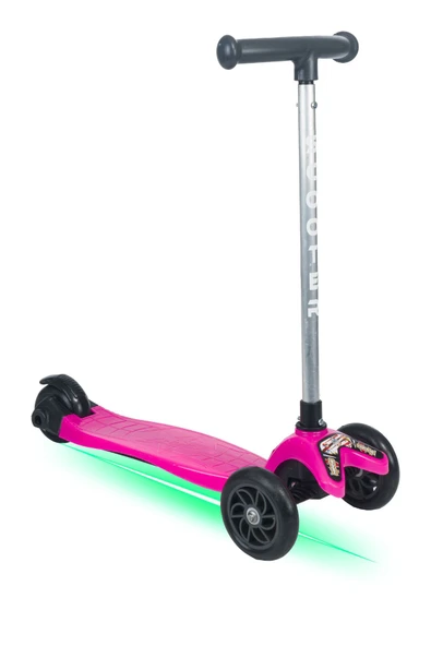 TOİS Colorwase Led Işıklı 4 Kademe(50-65 CM) Ayarlanabilir 3 Tekerlekli Scooter 3 Yaş - 4