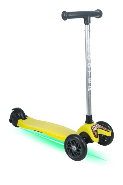 TOİS ColorWase Led Işıklı 4 Kademe(50-65 cm) Ayarlanabilir 3 Tekerlekli Scooter - 2