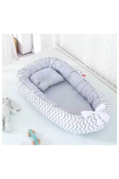 RevuBaby Baby Nest Lüx Tasarım Ortopedikjaju-babynest Bebek Yatağı Anne Yanı Bebek Yatağı
