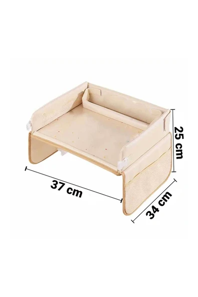 RevuBaby Oto Koltuğu Çocuk Aktivite Masası Eğitici Bebek Arabası Seyahat Masası Sehpası Telefon Tablet Tutucu - 4