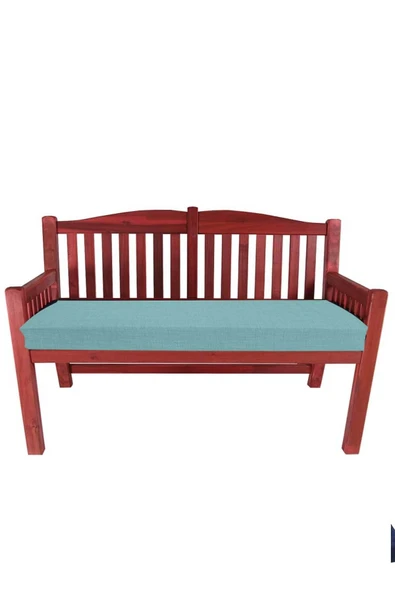 RevuBaby Bağlama Aparatlı Bahçe  Balkon Bank Sandalye Minderi Ban Oturma Minderi 100x45x8 CM