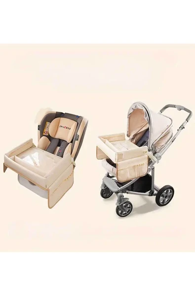 RevuBaby Oto Koltuğu Çocuk Aktivite Masası Eğitici Bebek Arabası Seyahat Masası Sehpası Telefon Tablet Tutucu - 3