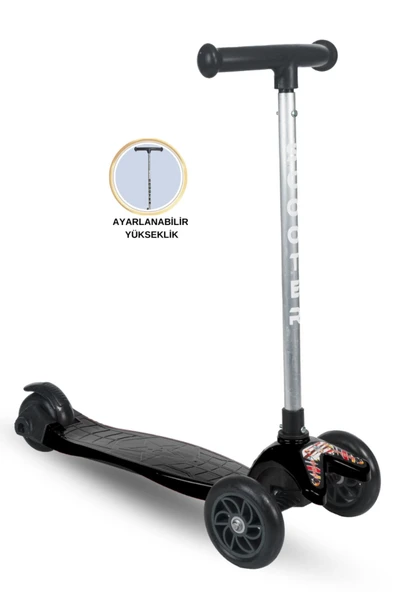 TOİS Joy 3 Tekerlekli Yükseklik Ayarlı Scooter