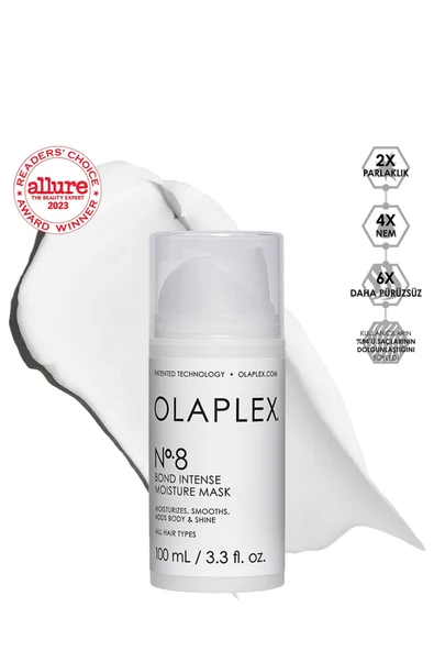 Olaplex no 8 bond ıntense moısture mask yoğun nem maskesi 100 ml