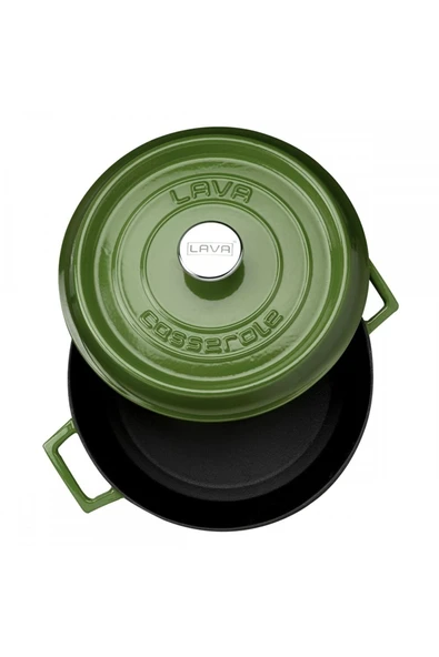 Lava Derin Tencere 24 Cm Yeşil - LV Y TC 24 K2 G - 3