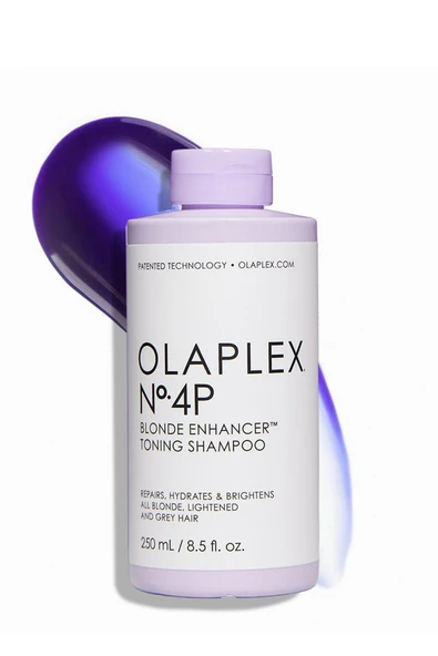 OLAPLEX Nº.4p Blonde Enhancer Toning Shampoo - Renk Koruyucu & Bağ Güçlendirici Mor Şampuan ürün görseli 1