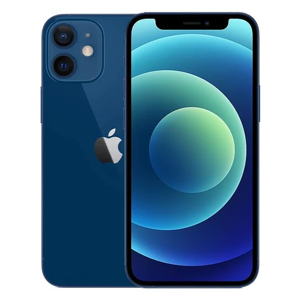 Apple iPhone 12 Mini Blue 64GB Yenilenmiş B Kalite (12 Ay Garantili) ürün görseli 1