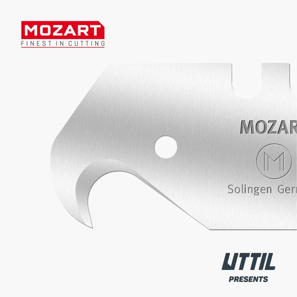 Mozart Blades 110.065 51 mm Kanca Bıçak 100 Adet Yedek Bıçak