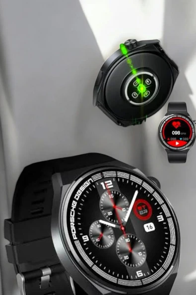 Akıllı Saat Bluetooth Bağlantılı Amoled Ekran Uyku ve Sağlık Takibi - 4