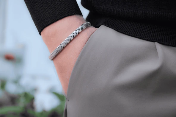 925 Ayar Gümüş (Silver) Bileklik ürün görseli 1