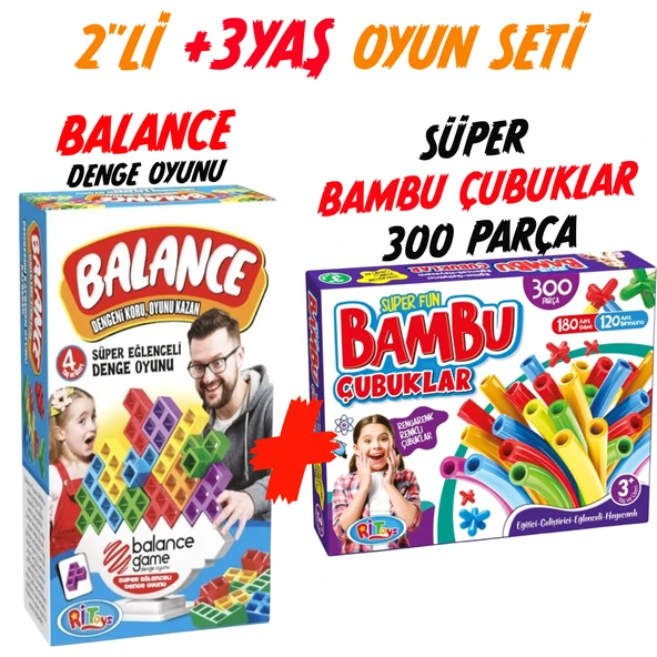 BALANCE DENGE & BAMBU ÇUBUK MAXİ