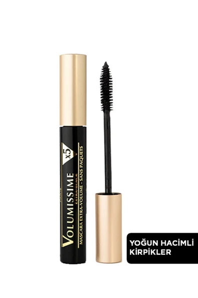 L'OREAL PARİS Volumıssıme Volumınous X5 Extra Black Extra Volume Mascara