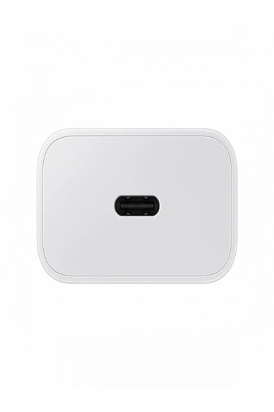 Samsung EP-T2510X 25W Type-C Hızlı Şarj Aleti Type-C to Type-C Kablolu- Beyaz EP-T2510XWEGWW (Samsung Türkiye Garantili) - Resim 6