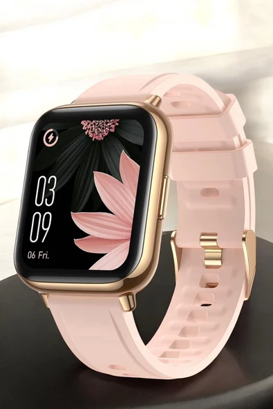 Akıllı Saat Amoled Ekran 3 Kordonlu Aksesuar Hediyeli Sesli Görüşme - 4