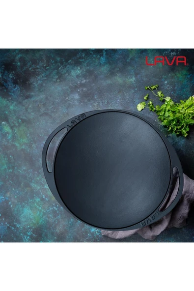 Lava Döküm Yuvarlak Saç Kavurma - LV ECO SK 28 T7 - 3
