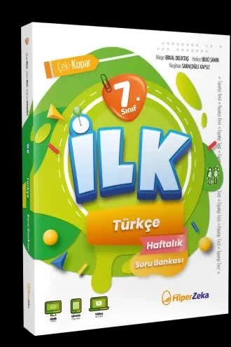 Hiper Zeka 7.Sınıf İLK Türkçe Haftalık Soru Bankası 2025
