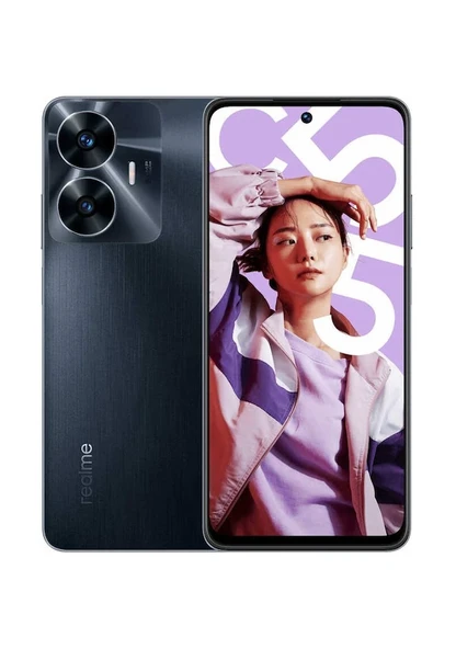 Realme C55 8 GB 256 GB Gece Bulutu (Realme Türkiye Garantili)