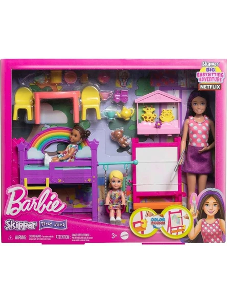 Mattel Barbie Skipper BebekBakıcılığı Eğlencesi Oyun Seti Hnd18 - 6