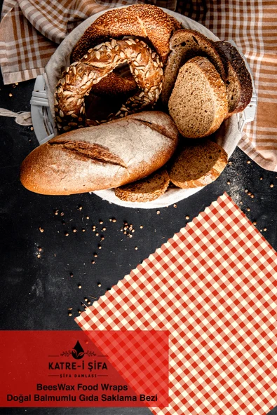 Doğal Balmumlu Saklama Bezi 30x30 cm (Balmumu Bez) - 3