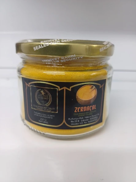 Rasim Bey Çiftliği Zerdeçal 200 gr
