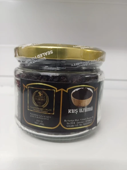 Rasim Bey Çiftliği Kuş Üzümü 200 gr