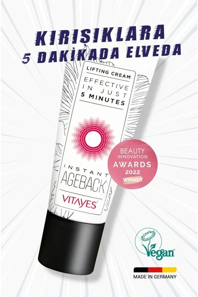 Anlık Etkili Sıkılaştırıcı Yüz Kremi, Göz Altı Torbaları Ve Kırışıklık Karşıtı Acetyl Hexapeptide-8 (15ml)
