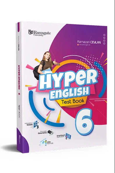 Ramsgate University 6.Sınıf Hyper English Test Book 2025