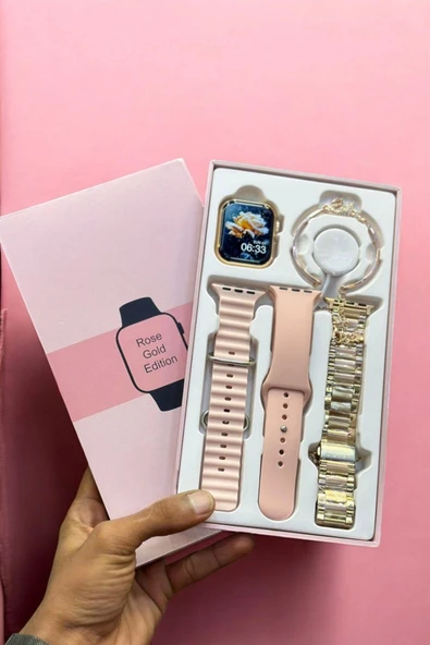 Akıllı Saat Bluetooth Bağlantılı Aksesuar Hediyeli GPS Takibi - 2