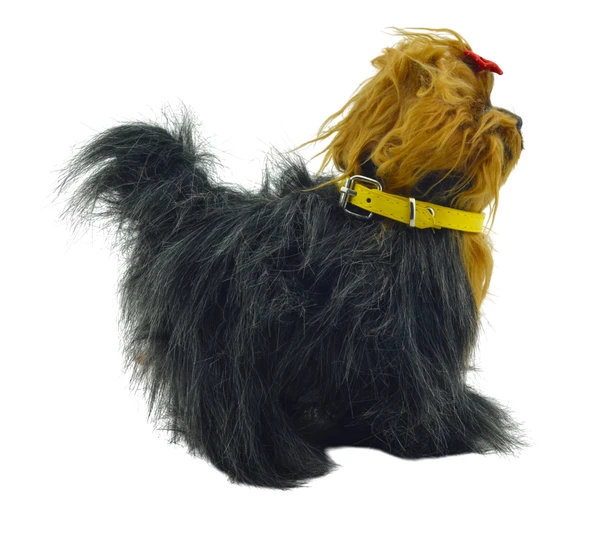 Kumandalı Pilli Tasmalı Sesli Hareketli Yürüyen Peluş Köpek Fiyonklu (21x23cm) - 3