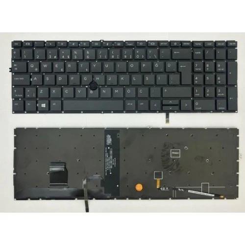 Nion Hp 2M5U2ES 10U45EA Notebook Klavye (Siyah Aydınlatmalı TR)