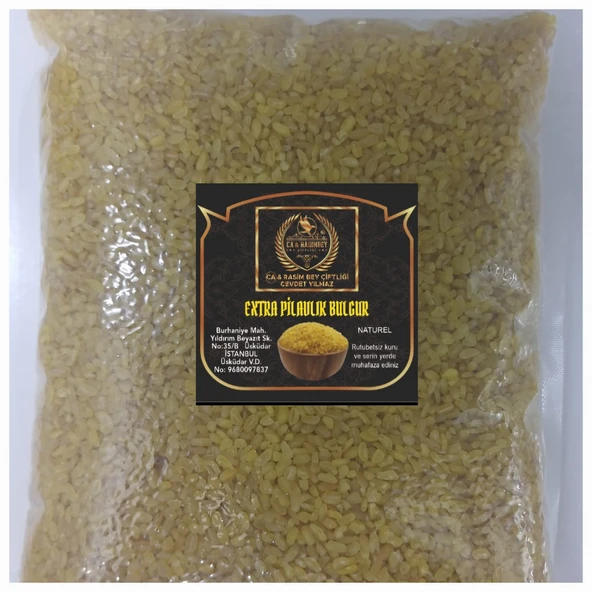 Rasim Bey Çiftliği Pilavluk Bulgur Ekstra 1 kg