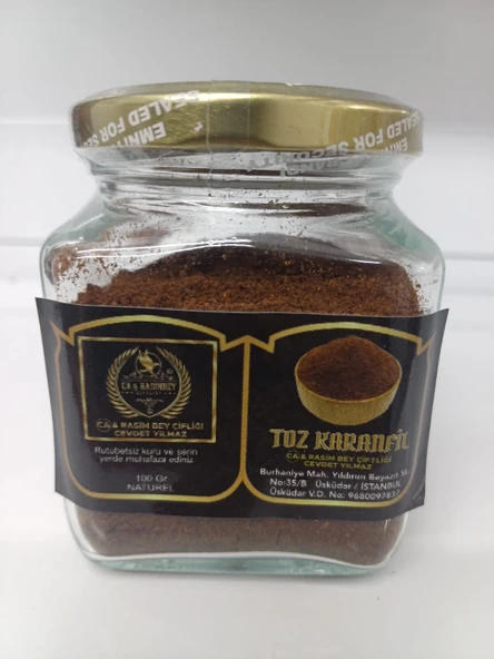 Rasim Bey Çiftliği Toz Karanfil 100 gr