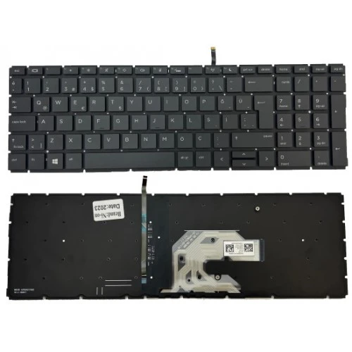 Nion Hp Probook 455R G6 Notebook Klavye (Siyah Aydınlatmalı TR)