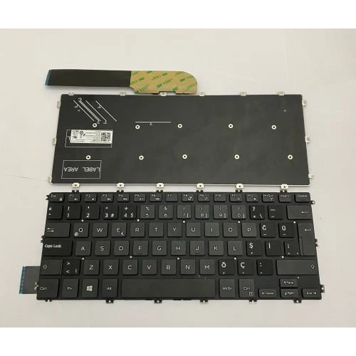 Nion Dell 5KHJM 05KHJM Notebook Klavye (Siyah TR) ürün görseli 1