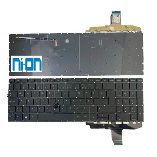 Nion Hp 401F0EA 358P8EA Notebook Klavye (Siyah TR)