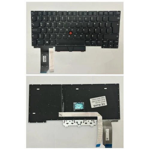 Nion Lenovo 5M11A35645 5M11A35159 uyumlu Notebook Klavye (Siyah-Aydınlatmalı TR)