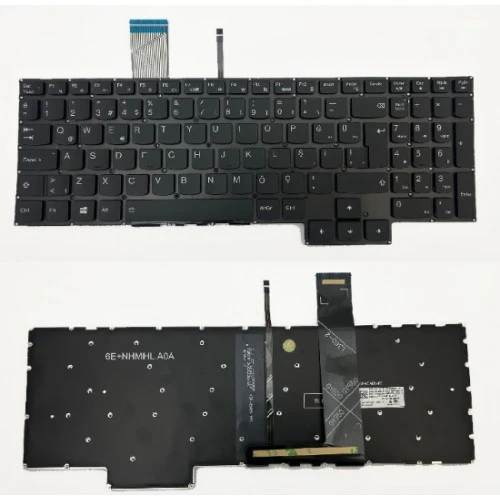 Nion Lenovo 5CB1J09426 5CB1J09413 uyumlu Notebook Klavye (Siyah Aydınlatmalı TR) ürün görseli 1